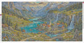 Thumbnail for Lakeside Picnic timanttimaalauksen liimapintainen canvas 120x60cm