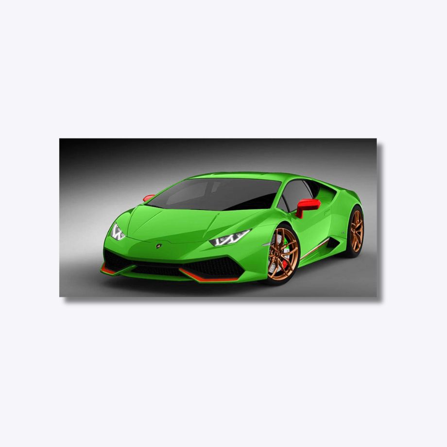 Lamborghini 30x60cm - Timanttimaalaus