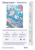 Thumbnail for Numeromaalaus: Värikartta ja ohjeet - Lantern Jellyfish Festival 50x70cm