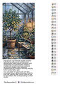 Thumbnail for Värikartta ja ohjeet - Lemon Tree in Greenhouse 40x70cm
