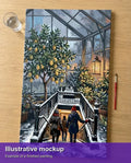 Thumbnail for Valmiin numeromaalauksen havainnekuva - Lemon Tree in Greenhouse 40x70cm