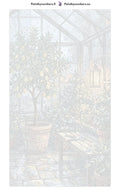 Thumbnail for Numeroitu kangas - Lemon Tree in Greenhouse 40x70cm