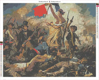 Thumbnail for Liberty Leading The People timanttimaalauksen liimapintainen canvas 75x60cm