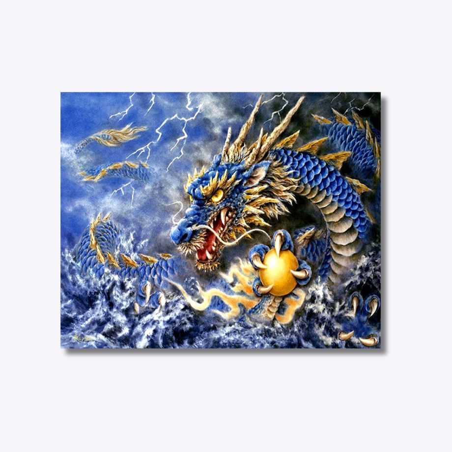 Dragon 40x50cm - Timanttimaalaus