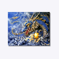 Thumbnail for Dragon 40x50cm - Timanttimaalaus