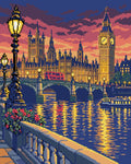 Thumbnail for London River Lights, 40x50 cm timanttimaalaus – lopullisen kuvion esikatselu