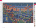 Thumbnail for London Rooftop Blue Hour timanttimaalauksen liimapintainen canvas 30x20cm