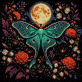 Thumbnail for Timanttikuvio - Luna Moth Full Moon