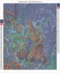 Thumbnail for Mad Scientist Laboratory timanttimaalauksen liimapintainen canvas 40x50cm