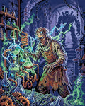 Thumbnail for Mad Scientist Laboratory, 40x50 cm timanttimaalaus – lopullisen kuvion esikatselu