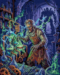 Thumbnail for Mad Scientist Laboratory, 40x50 cm timanttimaalaus – koko kuvion esikatselu ilman lähikuvaa