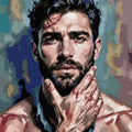 Thumbnail for Timanttikuvio - Man Closeup