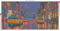 Thumbnail for Manhattan Street timanttimaalauksen liimapintainen canvas 100x50cm