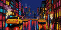 Thumbnail for Timanttikuvio - Manhattan Street