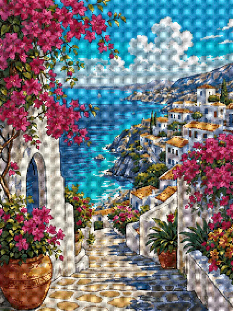 Timanttikuvio - Mediterranean Steps