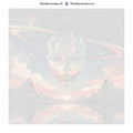 Thumbnail for Numeroitu kangas - Metallic Mask and Sunset Planets 50x50cm