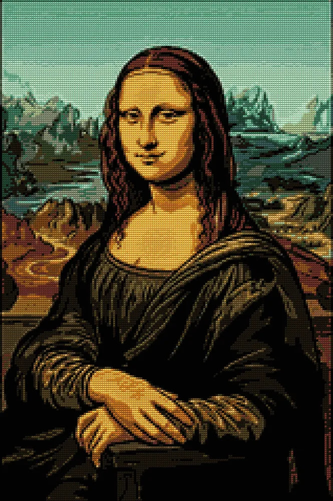 Timanttikuvio - Mona Lisa
