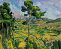 Thumbnail for Timanttikuvio - Mont Sainte Victoire And The Viaduct Of The Arc River Valley