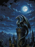 Thumbnail for Timanttikuvio - Moonlit Dragon
