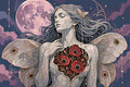 Thumbnail for Timanttikuvio - Moonlit Moth Wings
