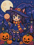 Thumbnail for Timanttikuvio - Moonlit Witch Kitten