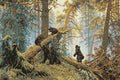 Thumbnail for Morning in a Pine Forest by Shishkin, 60x40 cm timanttimaalaus – lopullisen kuvion esikatselu