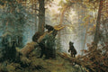 Thumbnail for Morning in a Pine Forest by Shishkin, 60x40 cm timanttimaalaus – alkuperäinen kuva, josta kuvio on tehty