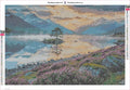 Thumbnail for Mountain Peace timanttimaalauksen liimapintainen canvas 60x40cm