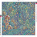 Thumbnail for Mystical Botanical Fantasy timanttimaalauksen liimapintainen canvas 50x50cm
