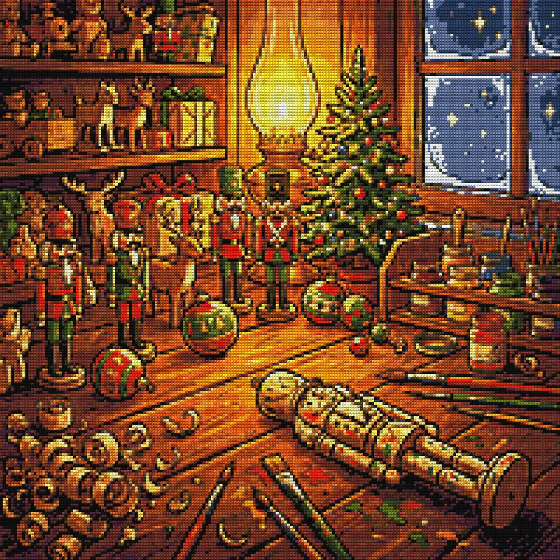 Timanttikuvio - Nutcracker