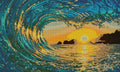 Thumbnail for Timanttikuvio - Ocean Sunset Wave