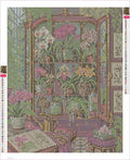 Thumbnail for Orchid Cabinet of Curiosities timanttimaalauksen liimapintainen canvas 40x50cm