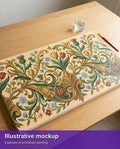 Thumbnail for Valmiin numeromaalauksen havainnekuva - Ornamental Flowers Pattern 70x40cm