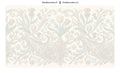 Thumbnail for Numeroitu kangas - Ornamental Flowers Pattern 70x40cm