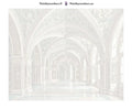 Thumbnail for Numeroitu kangas - Ornate Arched Hallway 50x40cm