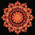 Thumbnail for Timanttikuvio - Fiery Mandala Radiance