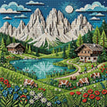 Thumbnail for Timanttikuvio - Papercut Dolomites