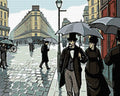 Thumbnail for Timanttikuvio - Paris Street Rainy Day