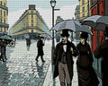 Thumbnail for Timanttikuvio - Paris Street Rainy Day