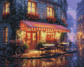 Thumbnail for Timanttikuvio - Parisian Café at Night