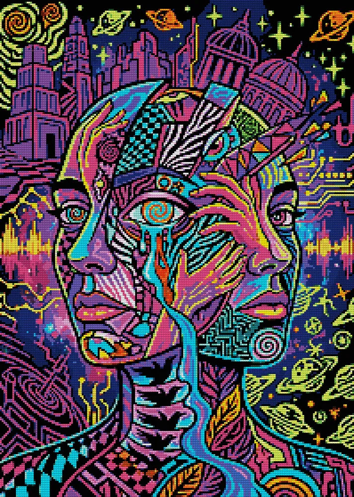 Timanttikuvio - Patterned Vision