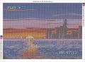 Thumbnail for Paused Tape at Dusk timanttimaalauksen liimapintainen canvas 70x50cm