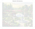 Thumbnail for Numeroitu kangas - Peacocks and Gazebo Garden 50x40cm