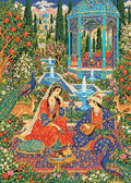 Thumbnail for Persian Miniature Garden, 50x70 cm timanttimaalaus – lopullisen kuvion esikatselu