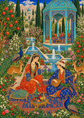 Thumbnail for Persian Miniature Garden, 50x70 cm timanttimaalaus – alkuperäinen kuva, josta kuvio on tehty