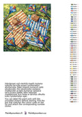 Thumbnail for Värikartta ja ohjeet - Picnic Blankets and Kites 50x50cm