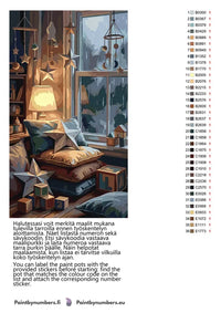 Thumbnail for Värikartta ja ohjeet - Pillows and Wooden Stars 40x70cm