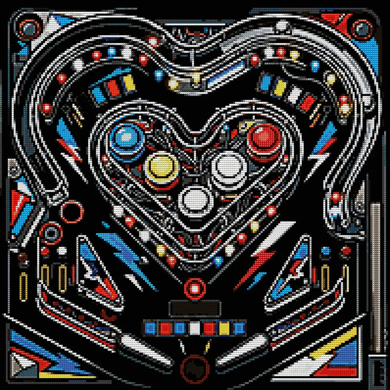 Timanttikuvio - Pinball Heart