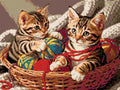 Thumbnail for Timanttikuvio - Playful Kittens