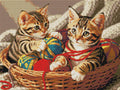 Thumbnail for Timanttikuvio - Playful Kittens